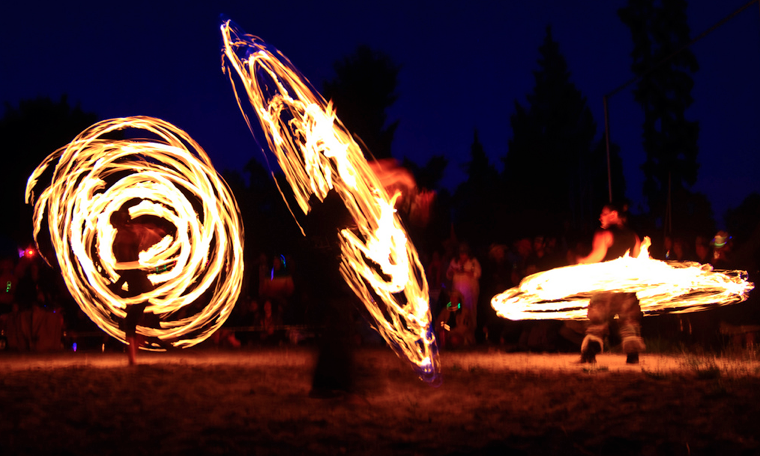 Fire performers, Critical Northwest